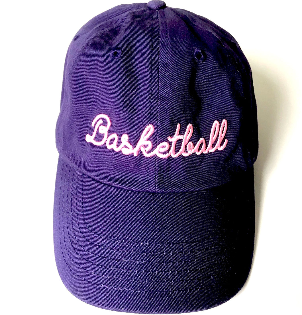 Purple Basketball Hat